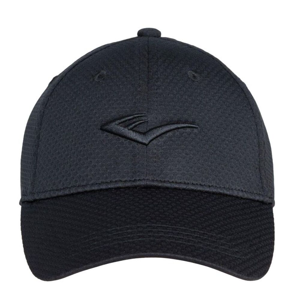 Everlast Unisex Adult Embroidered Logo Mesh Cap / Triple Black